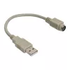 Καλώδιο αντάπτορα USB USB Type-A αρσενικό / PS/2 θηλυκό InLine 33102