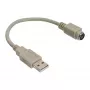 Καλώδιο αντάπτορα USB USB Type-A αρσενικό / PS/2 θηλυκό InLine 33102