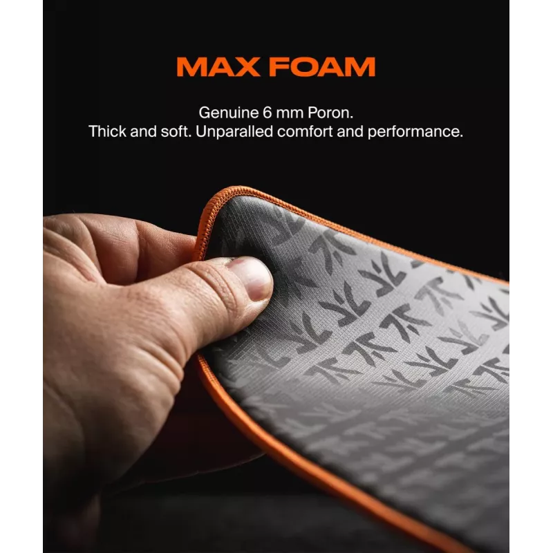 FNATIC mousepad - Dash V2 Max L - πορτοκαλί ηλιοβασιλέματος