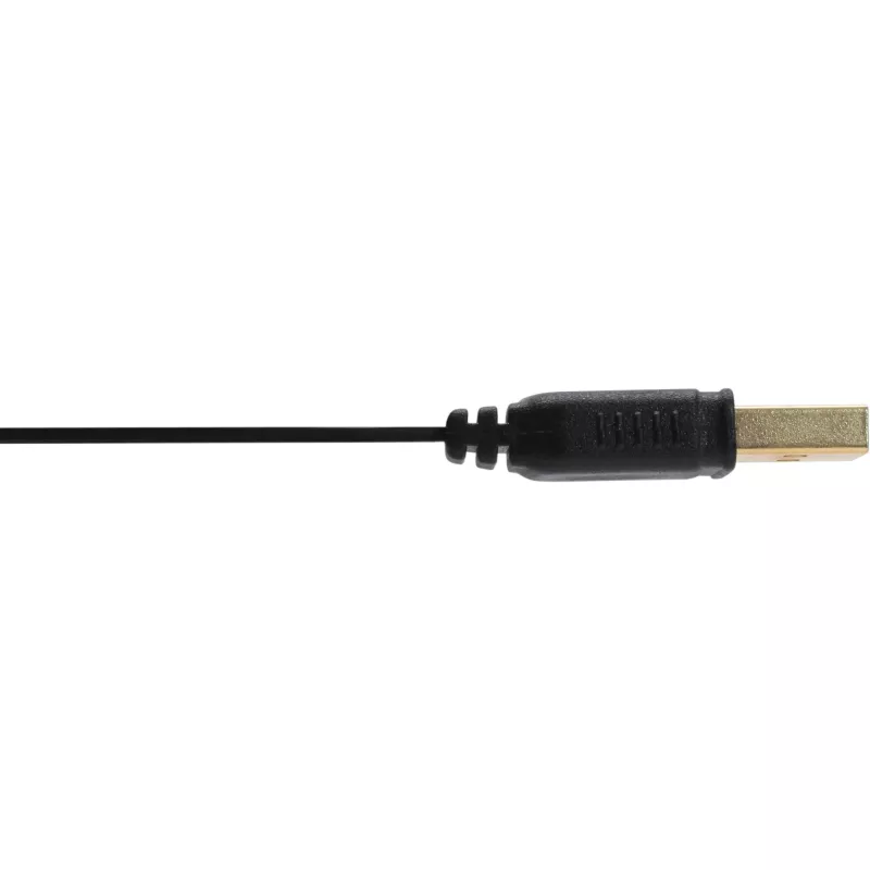 InLine Micro USB 2.0 επίπεδο καλώδιο USB A / Micro-B, μαύρο / χρυσό, 3m