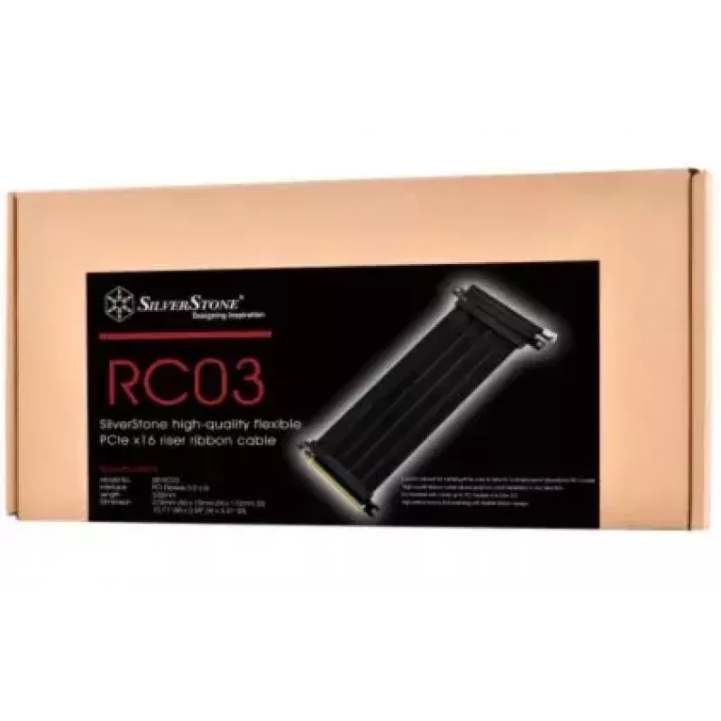 Καλώδιο flat Silverstone SST-RC03B-220