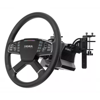 Moza Racing MOZA Trucking Bundle, Τιμόνι Αγώνων, Μαύρο, American Truck Simulator Euro Truck Simulator 2, CE, 470 mm, 310 mm