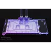 Water block + backplate Alphacool Eisblock Aurora ακρυλικό αλουμίνιο χαλκός διαφανές