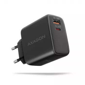 Φορτιστής Axagon ACU-PQ45 QC 3.0 4.0 AFC FCP PPS PD 45W μαύρο