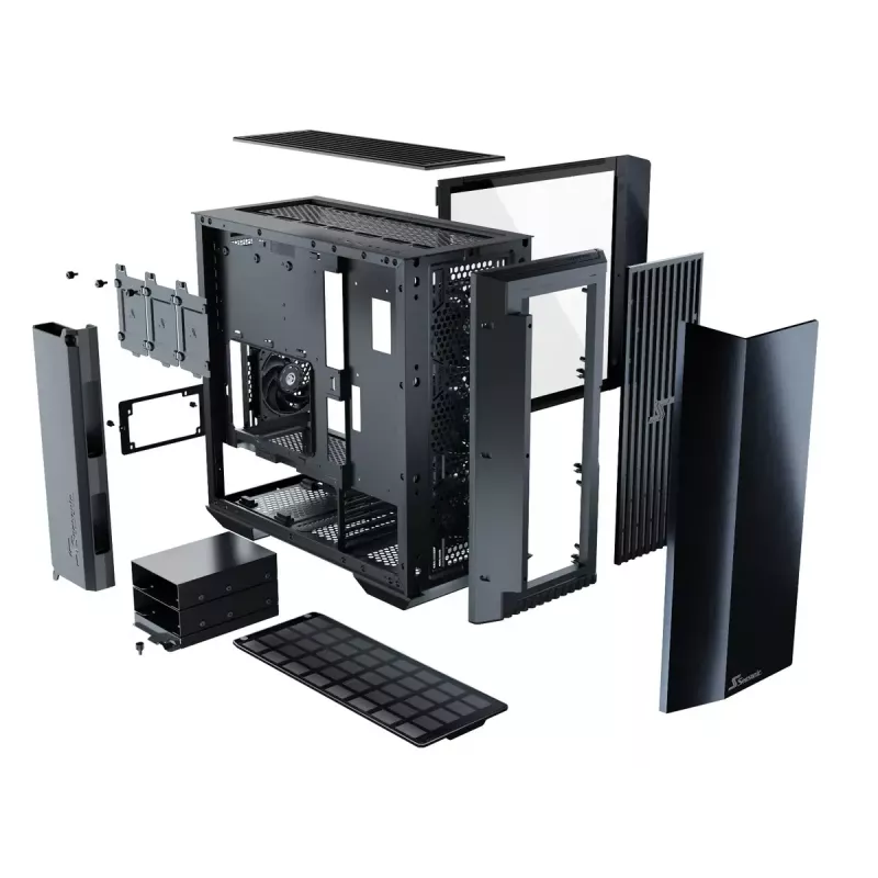 Κουτί PC Seasonic SYNCRO Q704 Midi Tower μαύρο