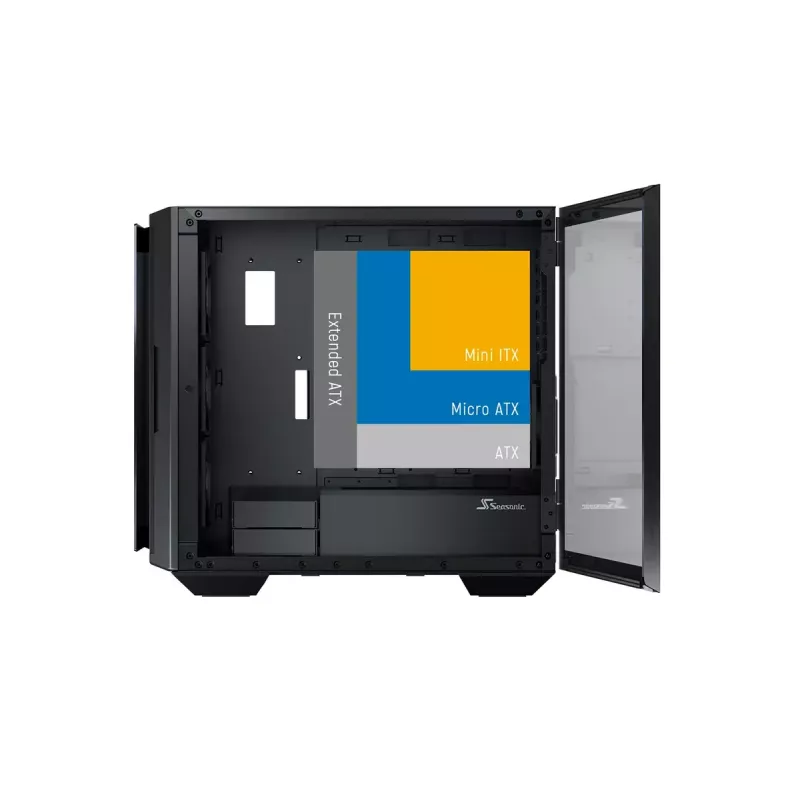 Κουτί PC Seasonic SYNCRO Q704 Midi Tower μαύρο