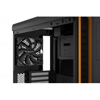 be quiet Pure Base 600 Window Midi Tower μαύρο, πορτοκαλί