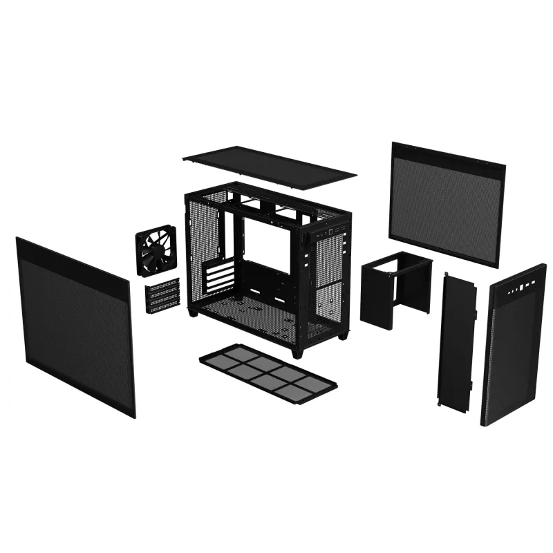 ASUS AP201 PRIME CASE TG Mini Tower μαύρο