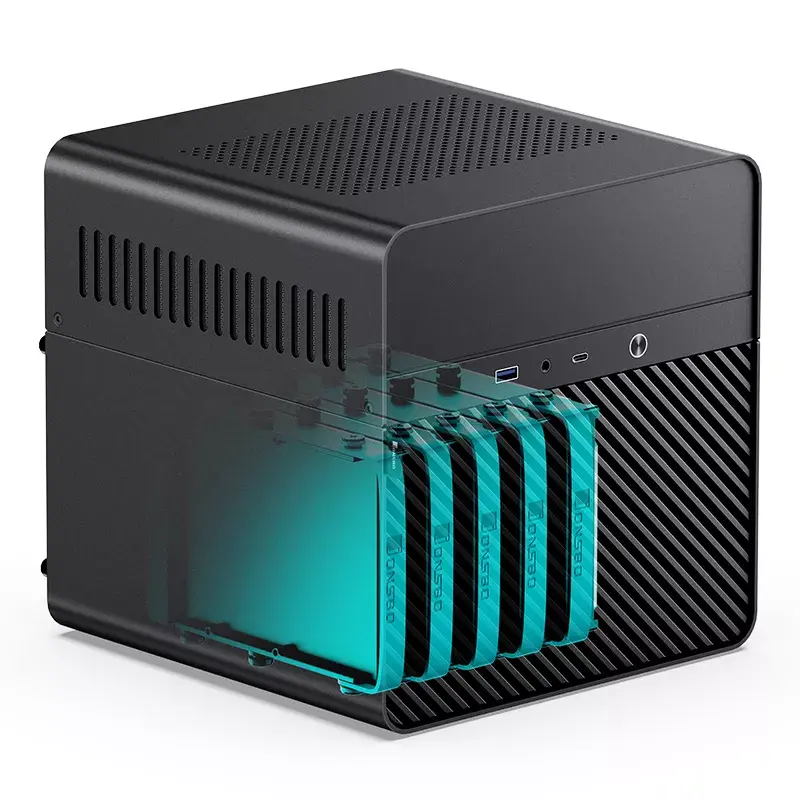 Κουτί PC Jonsbo N2 Cube μαύρο
