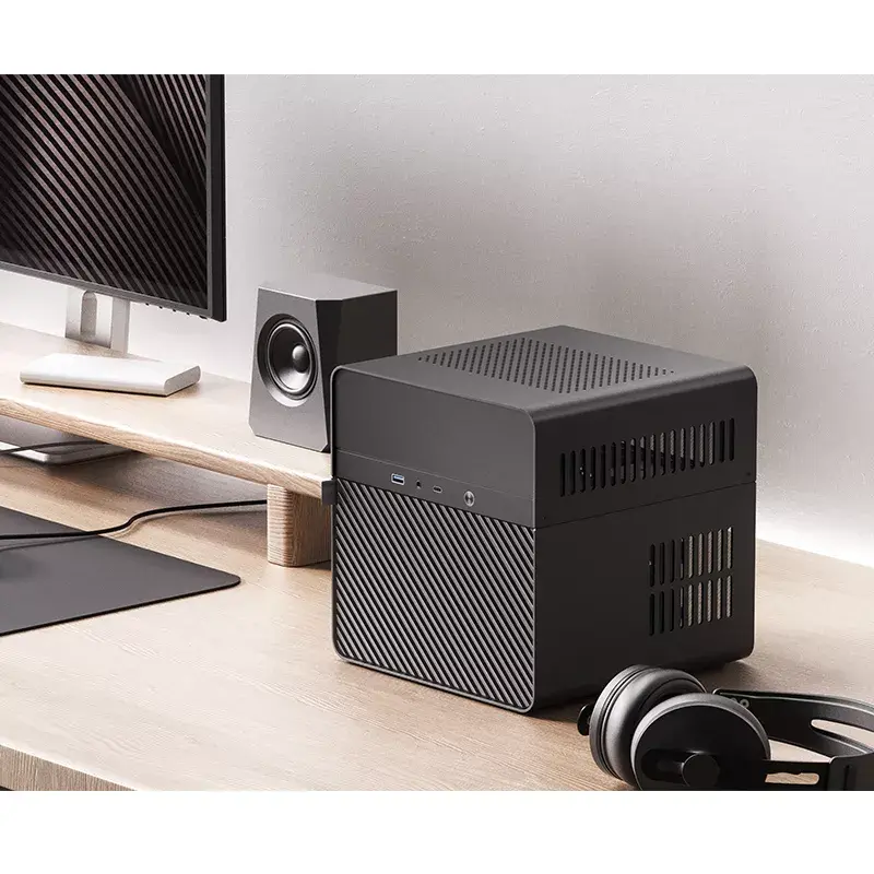 Κουτί PC Jonsbo N2 Cube μαύρο