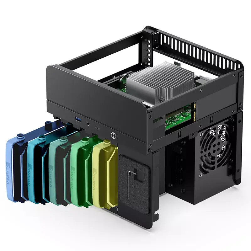 Κουτί PC Jonsbo N2 Cube μαύρο