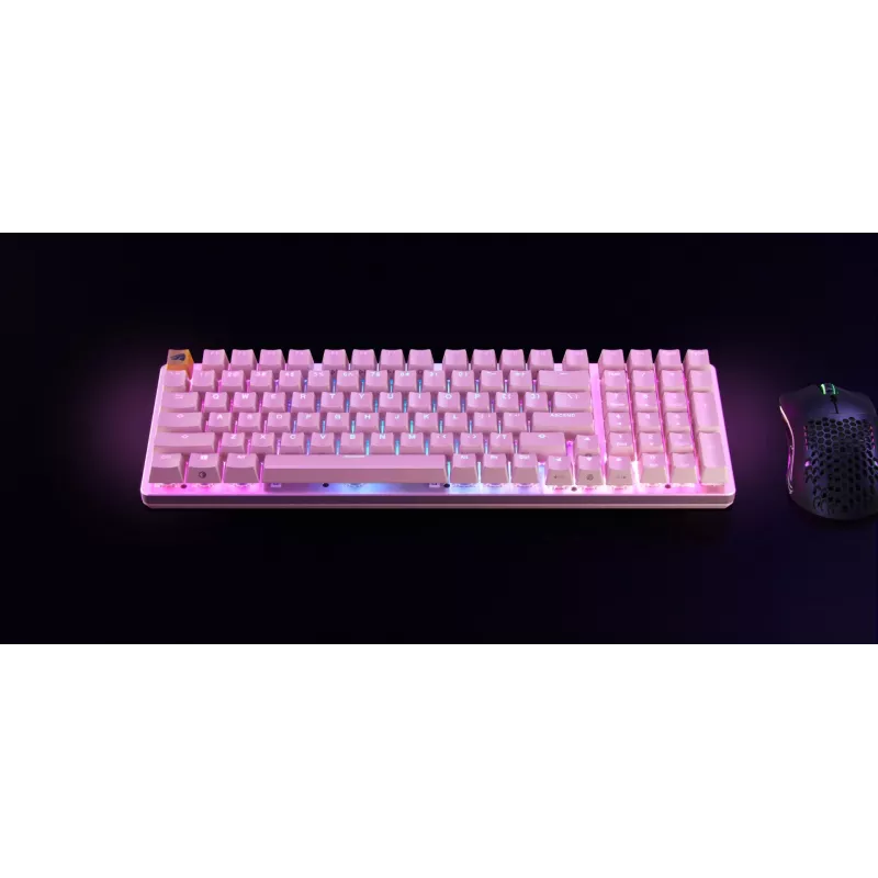 Glorious Gaming GMMK 2 πληκτρολόγιο USB US-αγγλικό ροζ