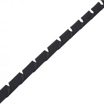 InLine σπιράλ ταινία περιέλιξης 10 m, μαύρο, 10 mm, μαύρο, 1 cm, 169 g, 200 mm, 210 mm, 50 mm