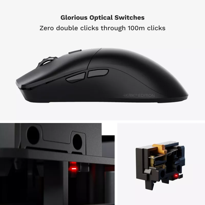 Glorious Gaming Glorious Model O 2 PRO Wireless - 1K Polling - μαύρο