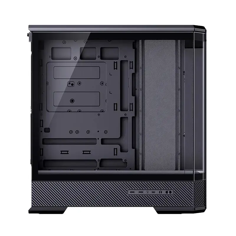 Κουτί υπολογιστή Jonsbo D400 Midi Tower ATX Tempered Glass – μαύρο
