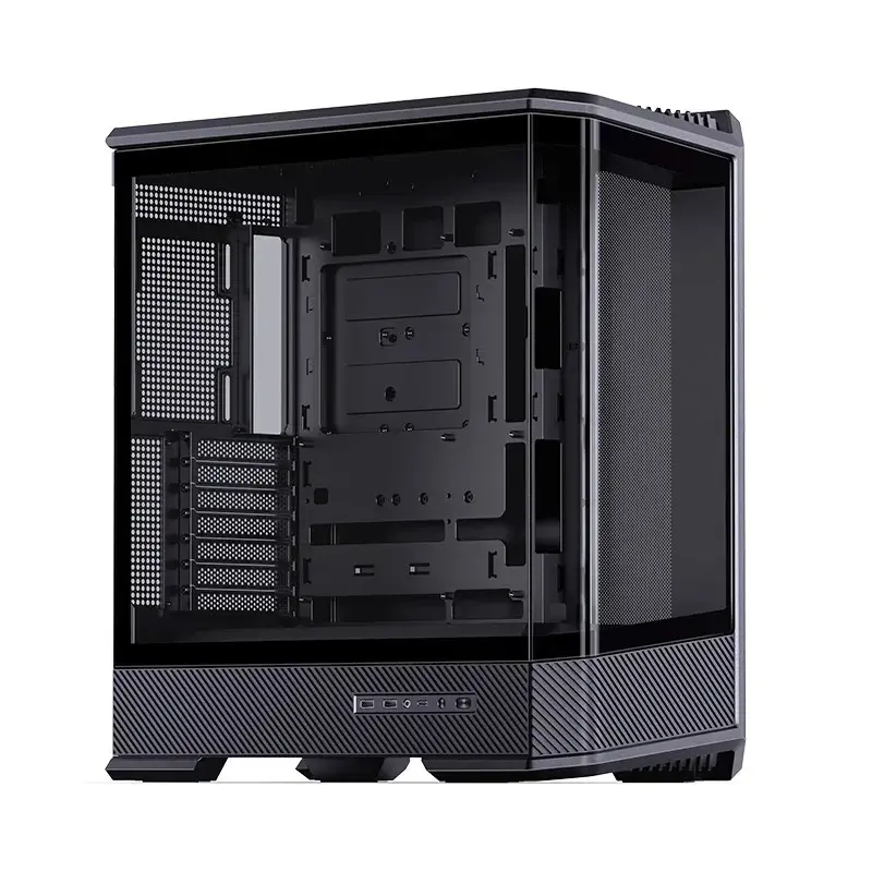 Κουτί υπολογιστή Jonsbo D400 Midi Tower ATX Tempered Glass – μαύρο