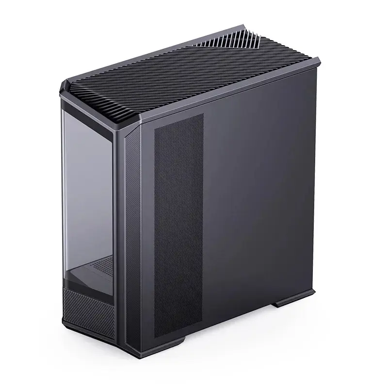 Κουτί υπολογιστή Jonsbo D400 Midi Tower ATX Tempered Glass – μαύρο