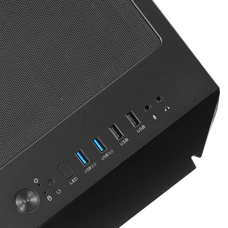 Κουτί PC Silverstone FARA V1M PRO Tower μαύρο