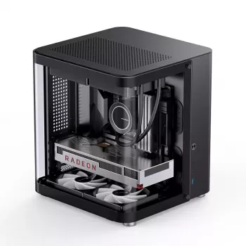 Κουτί υπολογιστή Jonsbo TK-1 2.0 Mini Tower Μαύρο