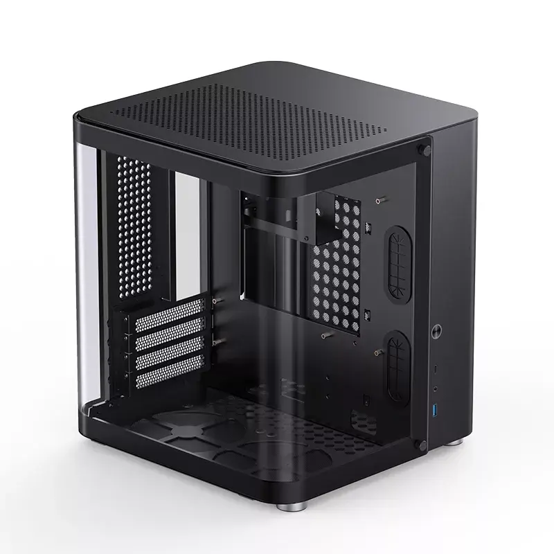 Κουτί υπολογιστή Jonsbo TK-1 2.0 Mini Tower Μαύρο