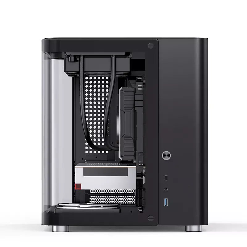 Κουτί υπολογιστή Jonsbo TK-1 2.0 Mini Tower Μαύρο