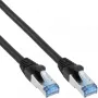 InLine Patch καλώδιο S/FTP PiMF Cat.6A χωρίς αλογόνα 500MHz μαύρο 10m