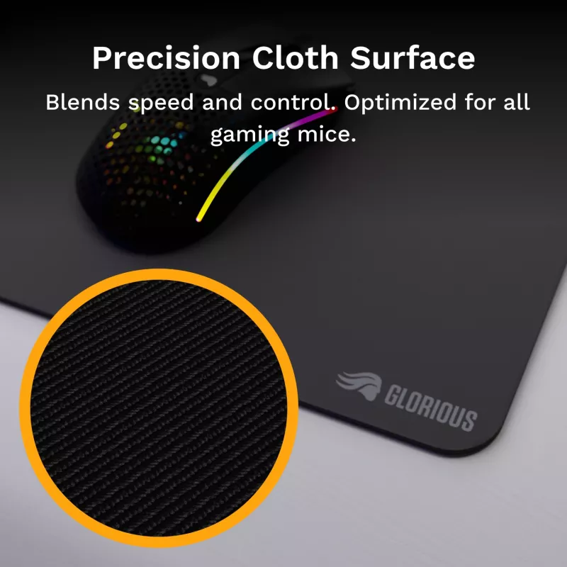 Mouse pad Glorious Gaming Glorious Mouse Pad 2 XL Edgeless μαύρο