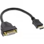 InLine Προσαρμογέας HDMI-DVI HDMI A αρσενικό / DVI θηλυκό 0,2 m