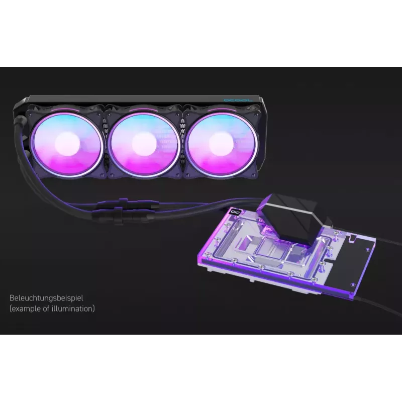 Alphacool Eiswolf 2 AIO 360 mm Ψύκτρα GPU για RTX 4090 Founders Edition με Backplate