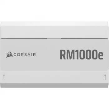 Τροφοδοτικό CORSAIR RMe Series RM1000e — 1000 W, ATX 3.1, 80 PLUS Gold, πλήρως modular, λευκό, ανεμιστήρας 120 mm