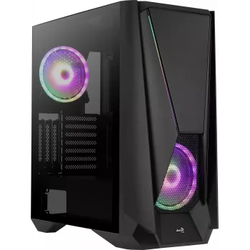 Aerocool Visor Midi Tower Μαύρο