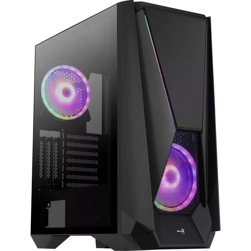 Aerocool Visor Midi Tower Μαύρο