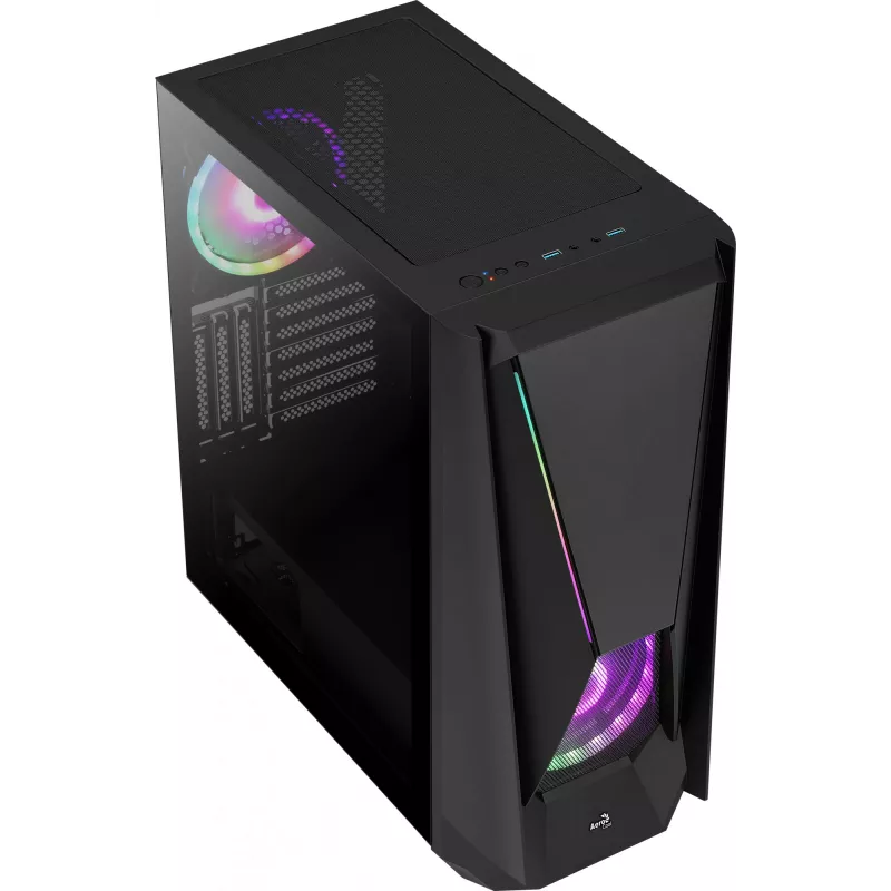 Aerocool Visor Midi Tower Μαύρο