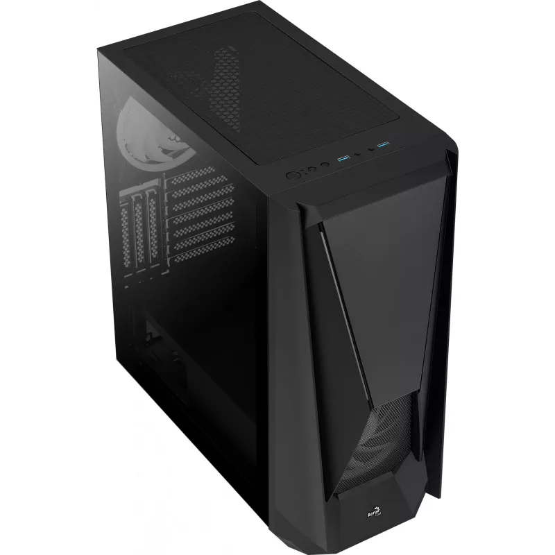 Aerocool Visor Midi Tower Μαύρο