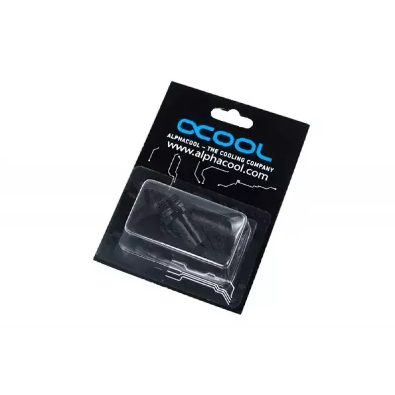 Σύνδεσμος Alphacool 17093 ορείχαλκος μαύρο 22 mm ύψος 1 cm διάμετρος