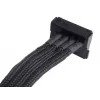 SilverStone SST-PP07-BTSB καλώδιο προέκτασης από Molex 4 ακίδων σε 4x SATA, 300 mm, μαύρο