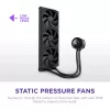 Υδρόψυκτρο All-in-One NZXT Kraken Plus 360 12 cm Μαύρο Fluid Dynamic Bearing