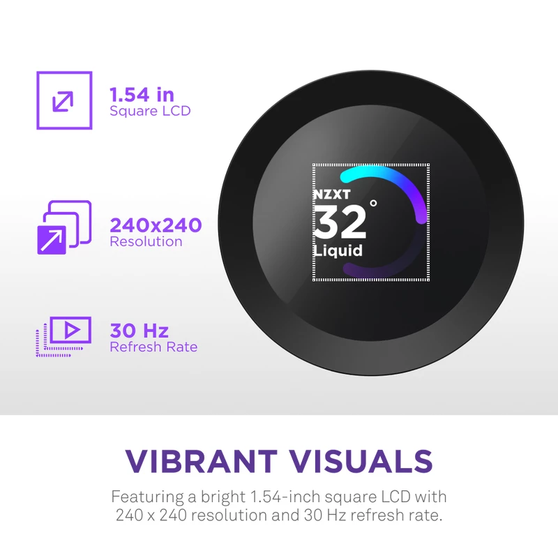 Ψύκτρα CPU NZXT Kraken Plus 240 RGB Μαύρο
