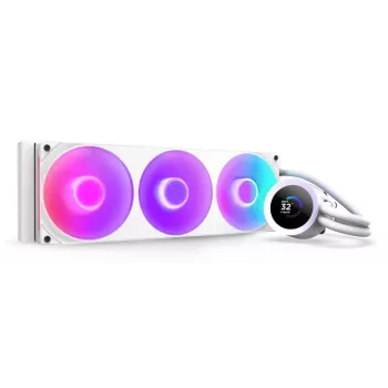 Υδρόψυκτρο All-in-One NZXT Kraken Plus 360 RGB Λευκό 500–2400 U/min