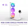 Υδρόψυκτρο All-in-One NZXT Kraken Plus 360 RGB Λευκό 500–2400 U/min
