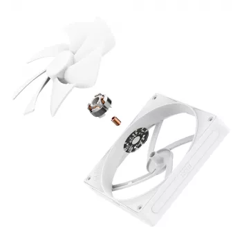 NZXT Ανεμιστήρας Ψύξης F140p 140mm Λευκός Static Pressure