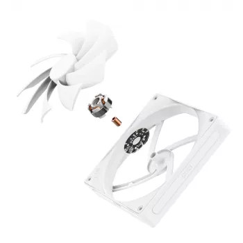 NZXT Ψύκτρα CPU F140Q 140mm Quiet Airflow Pwm Λευκή