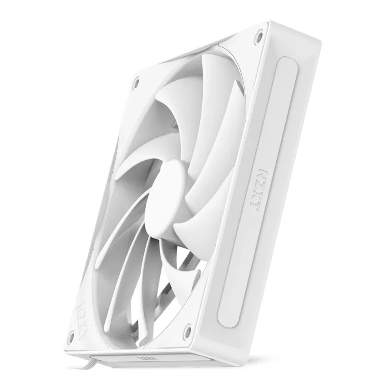 NZXT Ψύκτρα CPU F140Q 140mm Quiet Airflow Pwm Λευκή