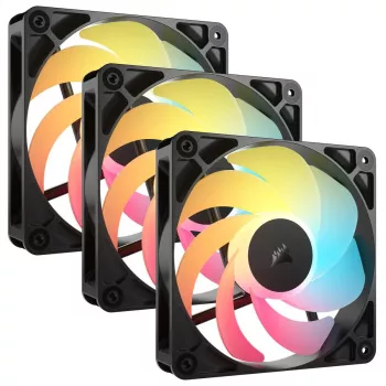 Ανεμιστήρας ψύξης CORSAIR RS120-R ARGB 120mm 3-Pack, 120 mm, φωτισμός ARGB, 3 ανεμιστήρες