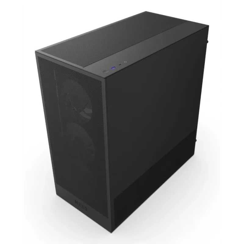 NZXT CPU Chassis H7 Flow 2024 RGB Mid Tower Airflow ATX Μαύρο