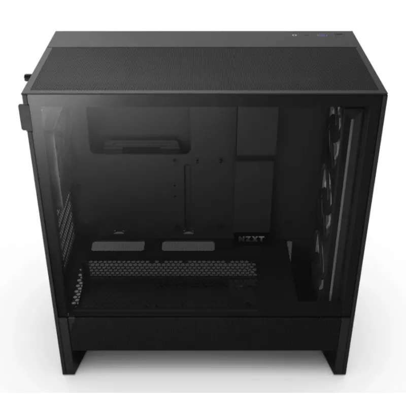 NZXT CPU Chassis H7 Flow 2024 RGB Mid Tower Airflow ATX Μαύρο