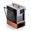 Κουτί PC Jonsbo T7 Midi Tower mATX Tempered Glass Ασημί