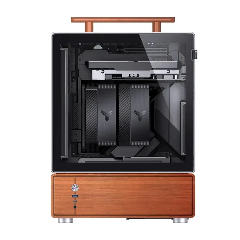 Κουτί PC Jonsbo T7 Midi Tower mATX Tempered Glass Ασημί