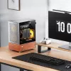 Κουτί PC Jonsbo T7 Midi Tower mATX Tempered Glass Ασημί