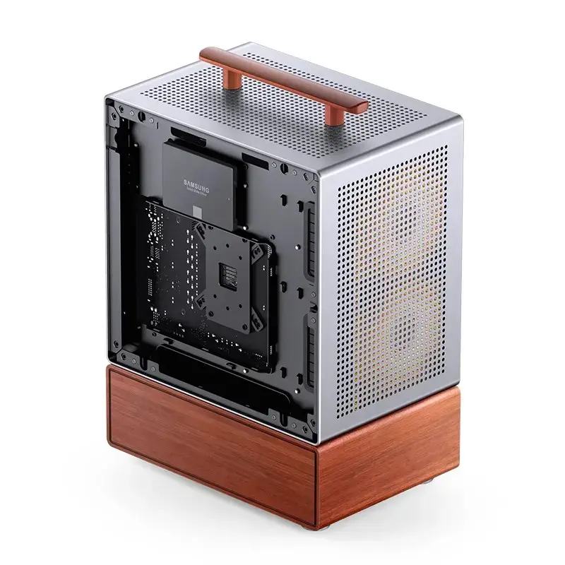 Κουτί PC Jonsbo T7 Midi Tower mATX Tempered Glass Ασημί